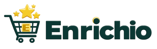 Logo for Enrichio App on Shopify